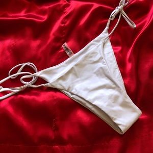 White Zaful Bikini Bottoms